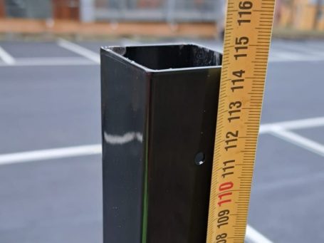 Rätt höjd på stolpen till ditt staket